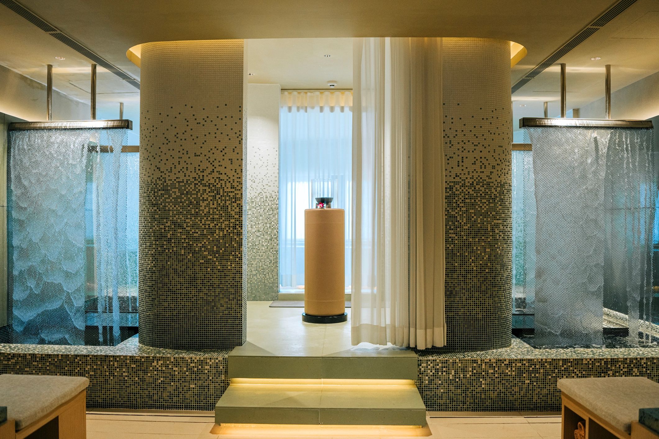 modern spa interior